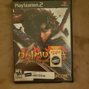 PS2 game Onimusha3 used